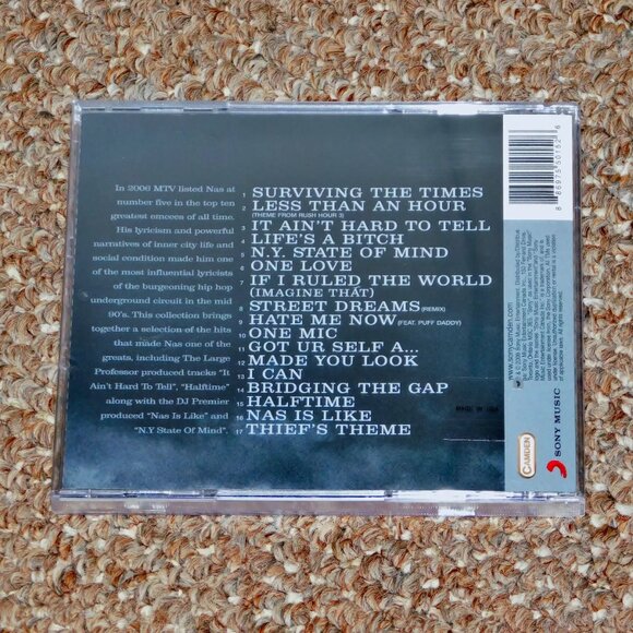 Nas - Greatest Hits CD 2009 Brand New Factory Sealed - Picture 2 of 4